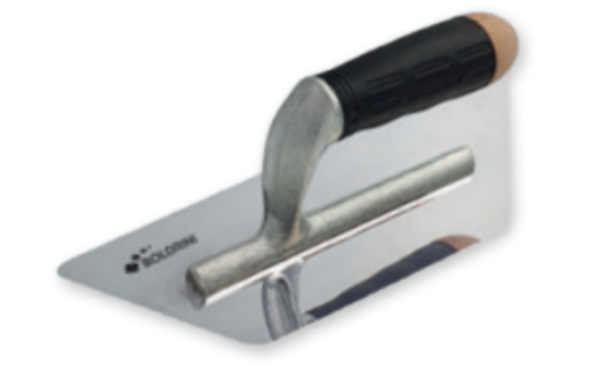 Boldrini 60000 Μυστρί με Λάμα Inox 24x12cm Λαβή Ξύλο/Καουτσούκ 350gr