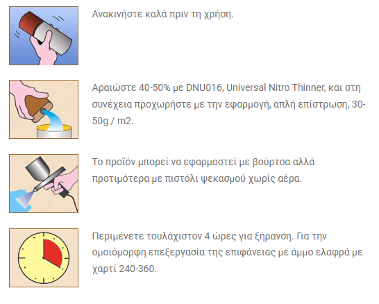 Borma Wachs 6100 Zapon Ενδιάμεσο Μονωτικό Επιχρύσωσης Έγχρωμο 1lt