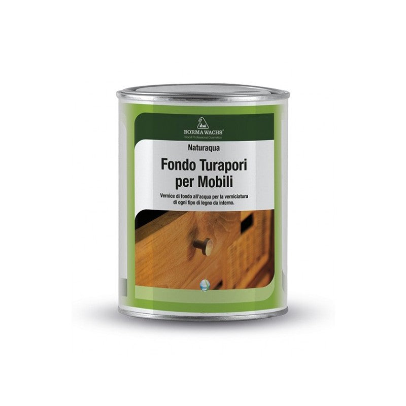 Borma Wachs 1-2K Waterbased Basecoat for Furniture Υπόστρωμα Νερού Ξύλου Διάφανο