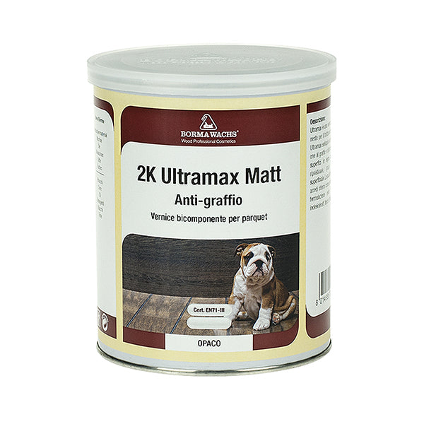 Borma Wachs 2K-PU Parkettlack Ultramax Matt Πολυουρεθανικό Βερνίκι Ξύλινων Πατωμάτων 2 Συστατικών Υψηλής Απόδοσης