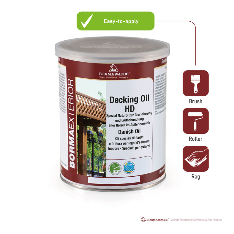 Borma Wachs Decking Oil - Danish Oil Άχρωμο