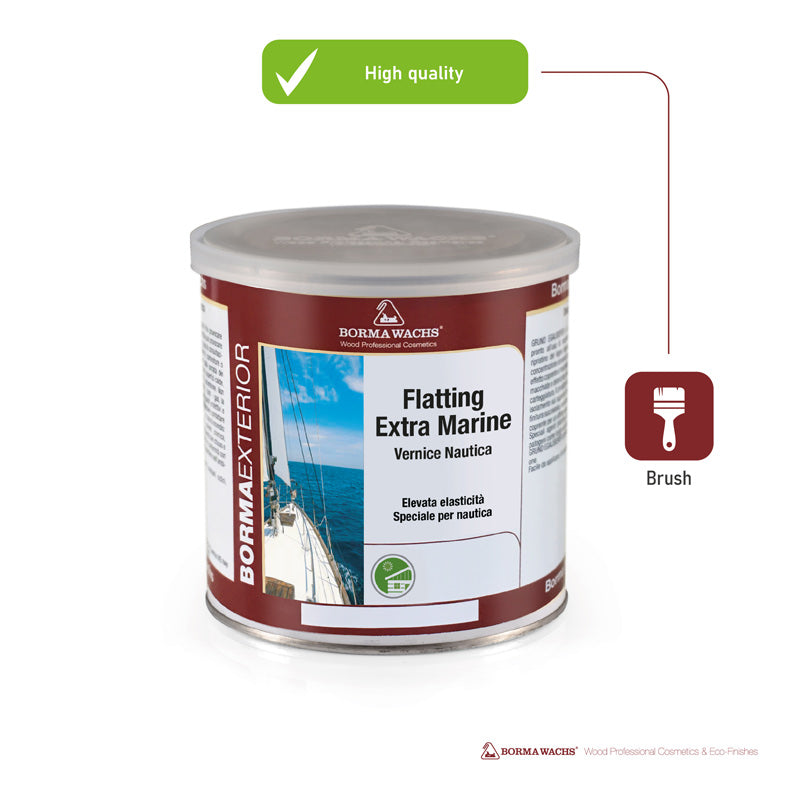Borma Wachs Flatting Extra Marine Βερνίκι Θαλάσσης Διαλύτου Άχρωμο