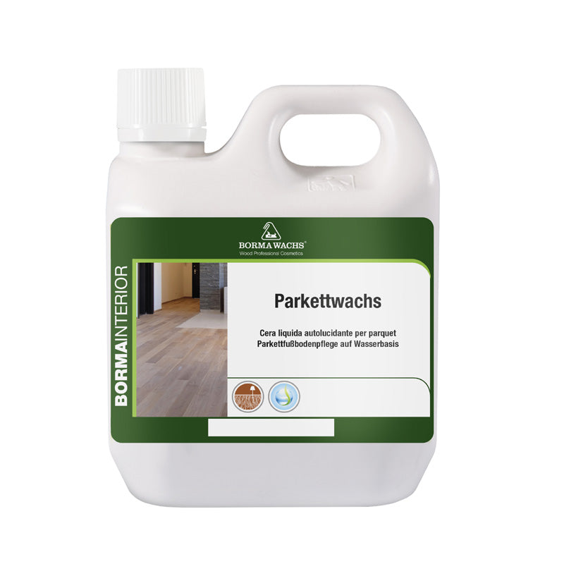 Borma Wachs Waterbased Liquid Parquet Wax Υγρό Κερί Νερού για Γυάλισμα Ξύλινων Πατωμάτων