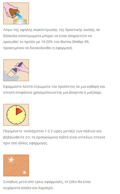 Borma Wachs Natural Fixing Lacquer Βερνίκι Επιδόρθωσης - Φυσικό Αποτέλεσμα