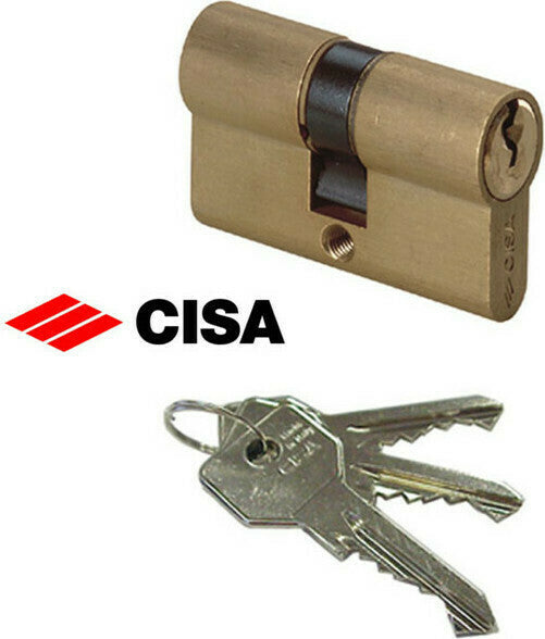 Cisa Κύλινδρος Ασφαλείας Ορειχάλκινος Χρυσός