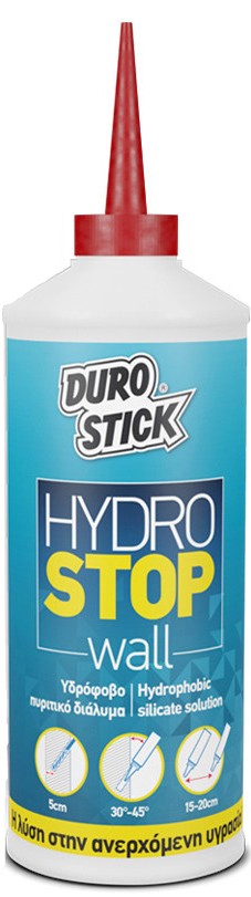 Durostick Hydrostop Wall Υδρόφοβο Πυριτικό Διάλυμα κατά της Ανερχόμενης Υγρασίας 1kg