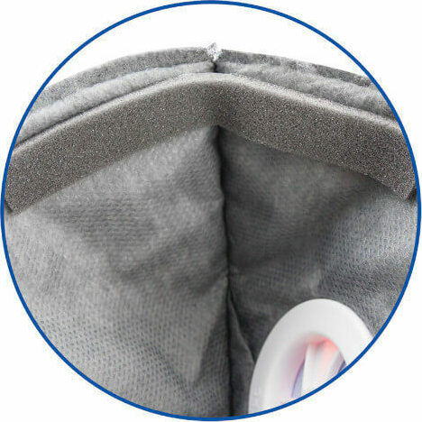 F.F.Group 36458 Μάσκα Ηλεκτροσυγκολλήσεων FFP2 Ενεργού Άνθρακα με Βαλβίδα V-425 SLOV-V