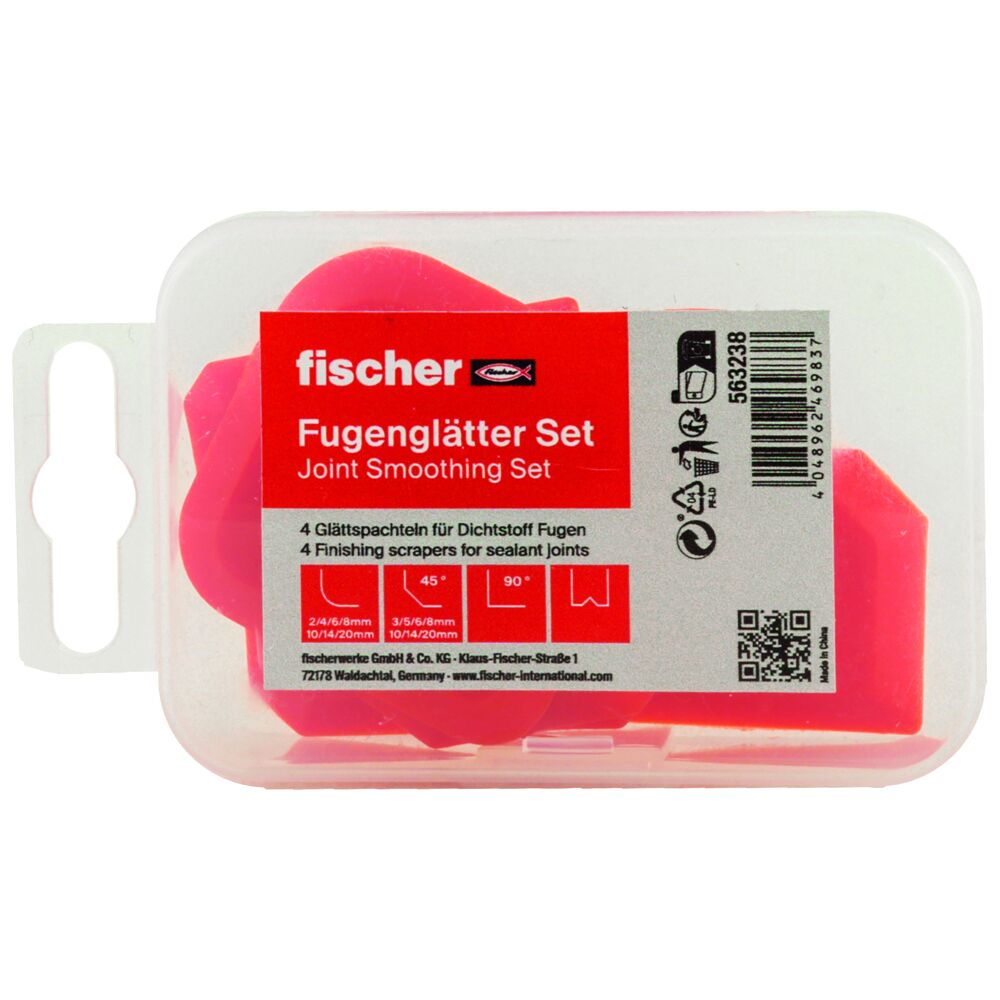 Fischer 563238 Σπατουλάκια Φινιρίσματος 4τμχ