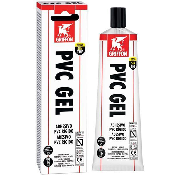 Griffon Κόλλα PVC Gel Διάφανη Σωληνάριο 125ml