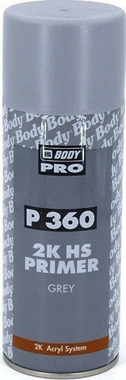 HB Body P360 2K HS Filling Primer Αντισκωριακό και Γεμιστικό Αστάρι Γκρι 400ml