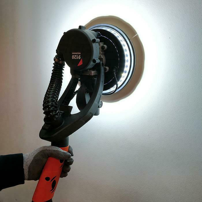 Krausmann 9120 Τηλεσκοπικό Τριβείο Τοίχου (Καμηλοπάρδαλη) με Δυνατότητα Αναρρόφησης Σκόνης Φ215 800W