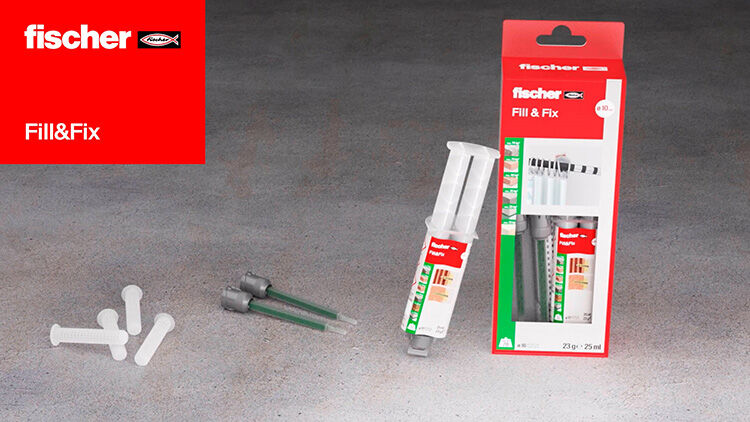 Fischer 505084 Fill & Fix Επισκευαστική Ρητίνη Τρυπών 25ml