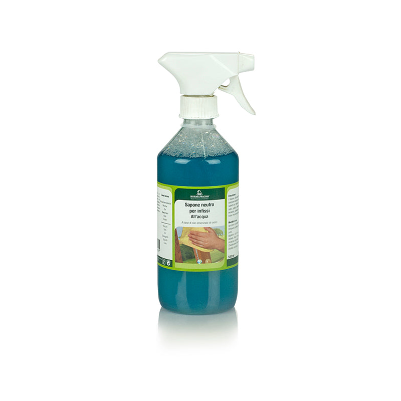 Borma Wachs Neutral Soap for Window Frames Καθημερινό Καθαριστικό Ξύλου & Κουφωμάτων Spray
