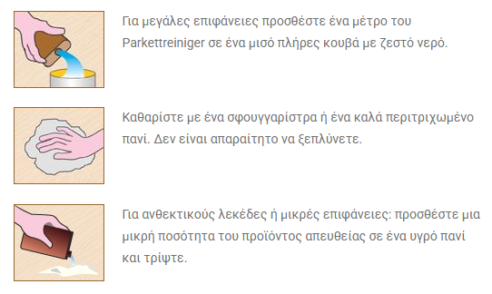 Borma Wachs Parquet Cleaner Καθημερινό Καθαριστικό Ξύλινων Πατωμάτων