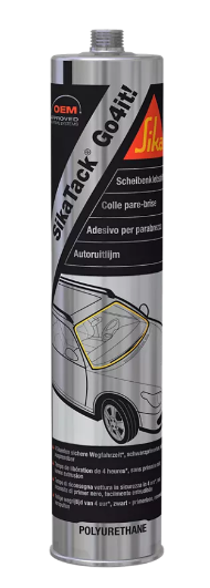 Sika SikaTack Go4it Συγκολλητικό Παρμπρίζ Ταχείας Εφαρμογής Μαύρο Φύσιγγα 300ml