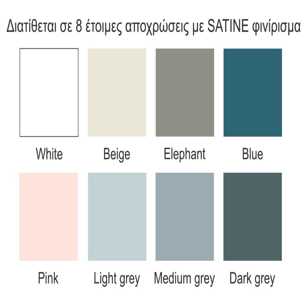 Tetralux Tilelux Χρώμα για Πλακάκια Σατινέ 750ml