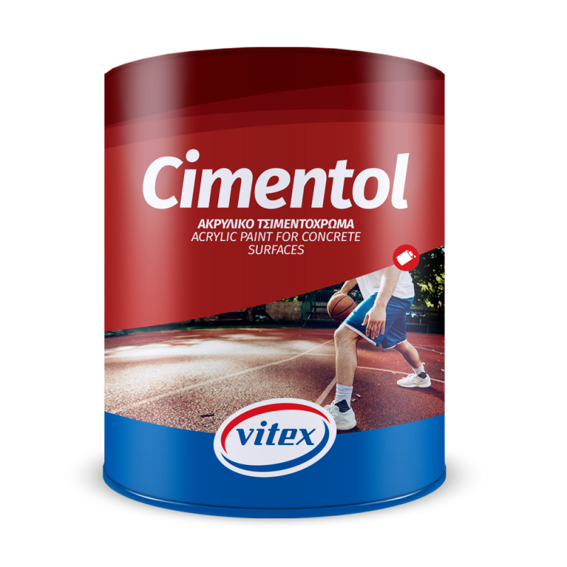 Vitex Cimentol Τσιμεντόχρωμα Διαλύτου Satin2.5lt