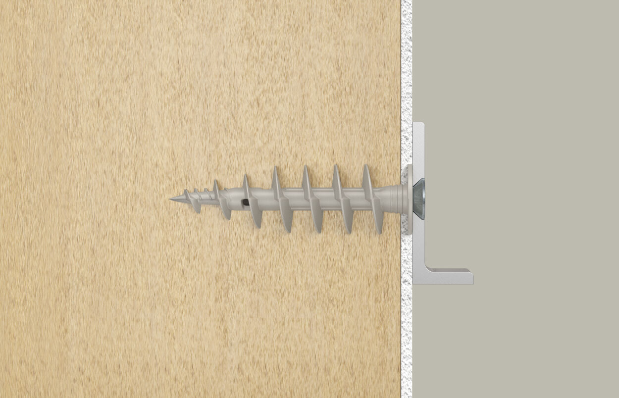 Fischer Fid II Βύσμα Θερμοπρόσοψης Πλαστικό (Torx TX-40) (1 τμχ)