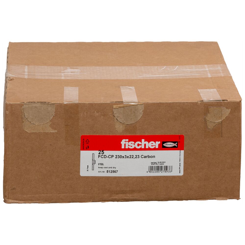 Fischer 512567 FCP-CP Δίσκος Κοπής Μετάλλου με Κούρμπα Φ230x3mm