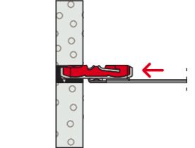 Fischer 537258 DuoTec 10 Βύσμα για Λεπτότοιχα Υλικά Φ10mm