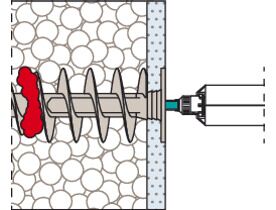 Fischer Fid II Βύσμα Θερμοπρόσοψης Πλαστικό (Torx TX-40) (1 τμχ)