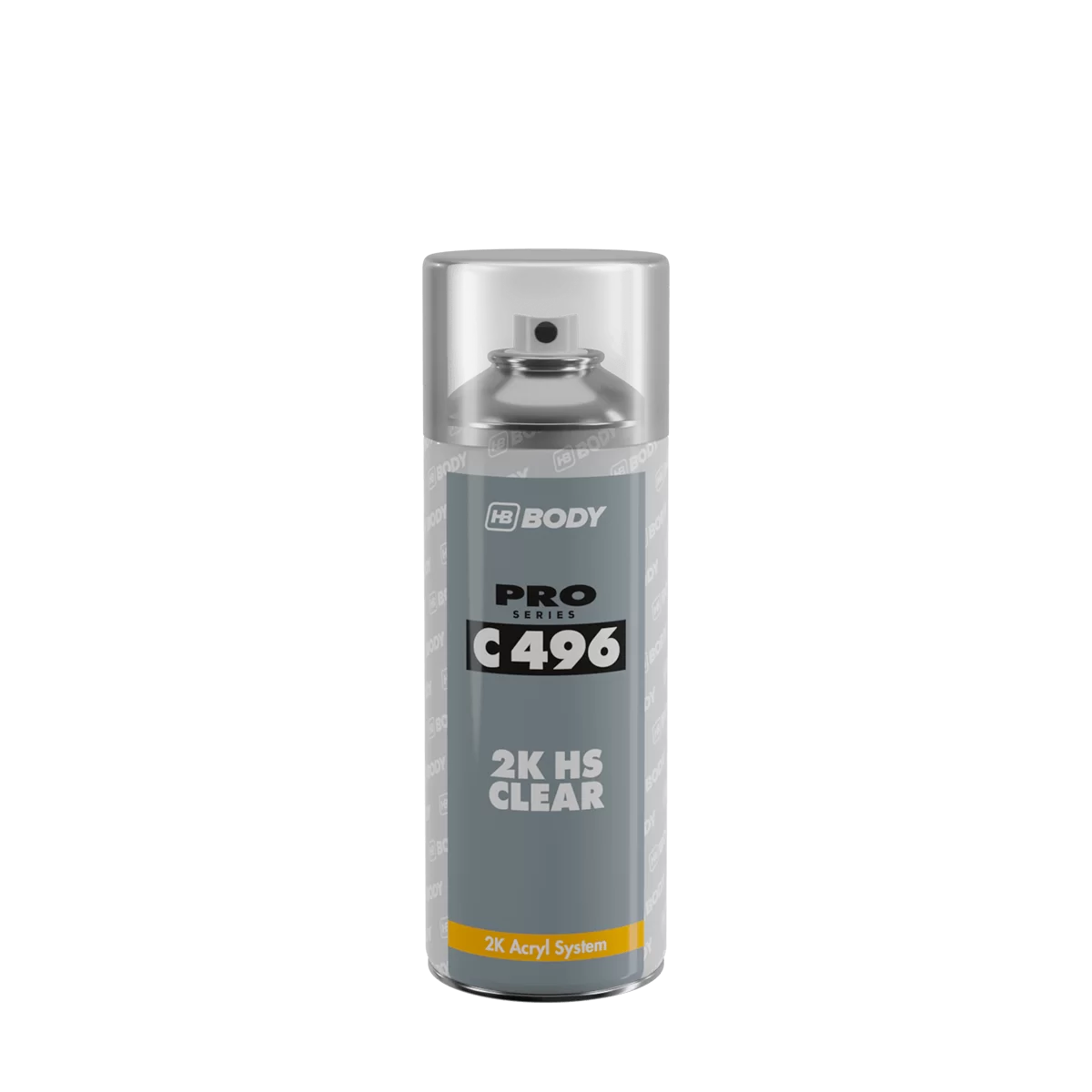 HB Body C496 2K HS Clear Βερνίκι Αυτοκινήτων Γυαλιστερό Διάφανο 400ml