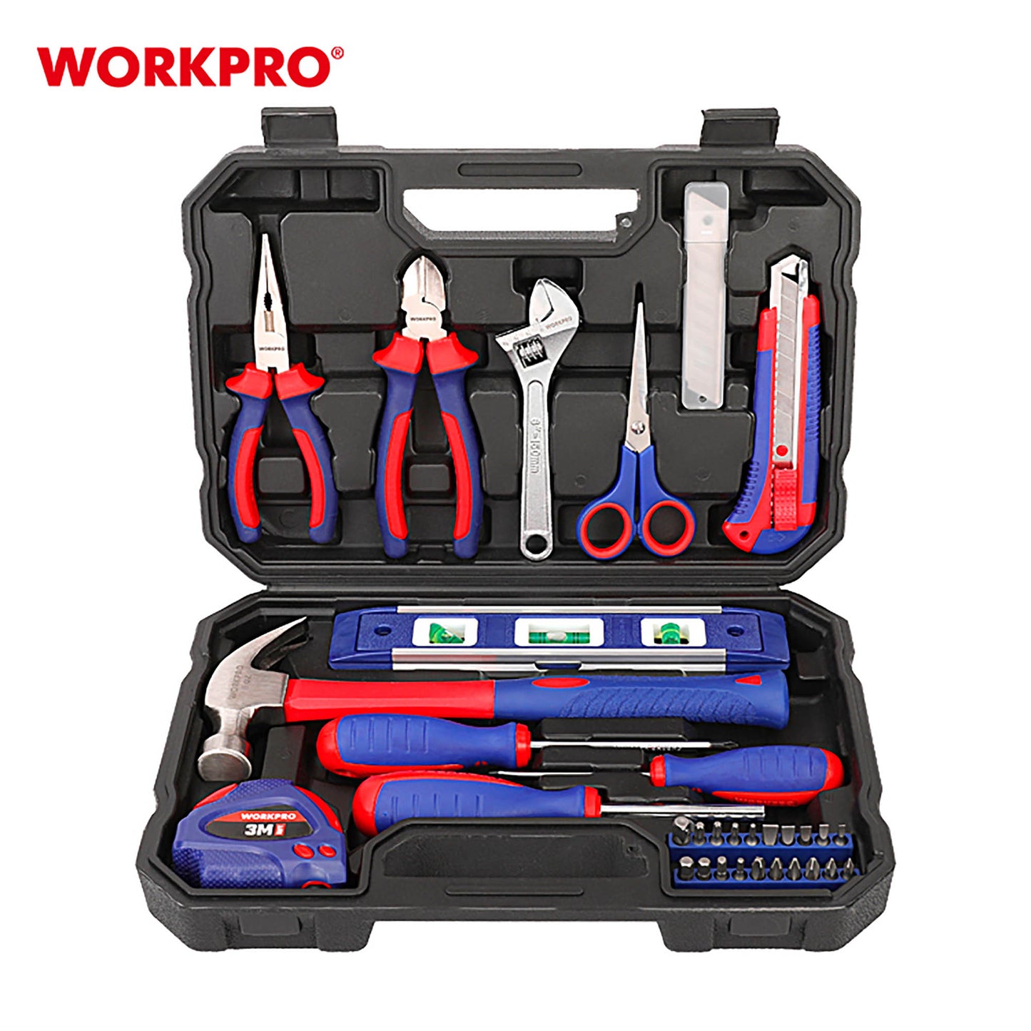 WorkPro WP209023 Σετ Εργαλείων Χειρός 32 Τεμαχίων σε Κασετίνα