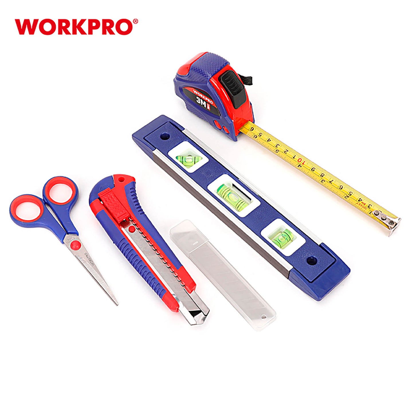 WorkPro WP209023 Σετ Εργαλείων Χειρός 32 Τεμαχίων σε Κασετίνα