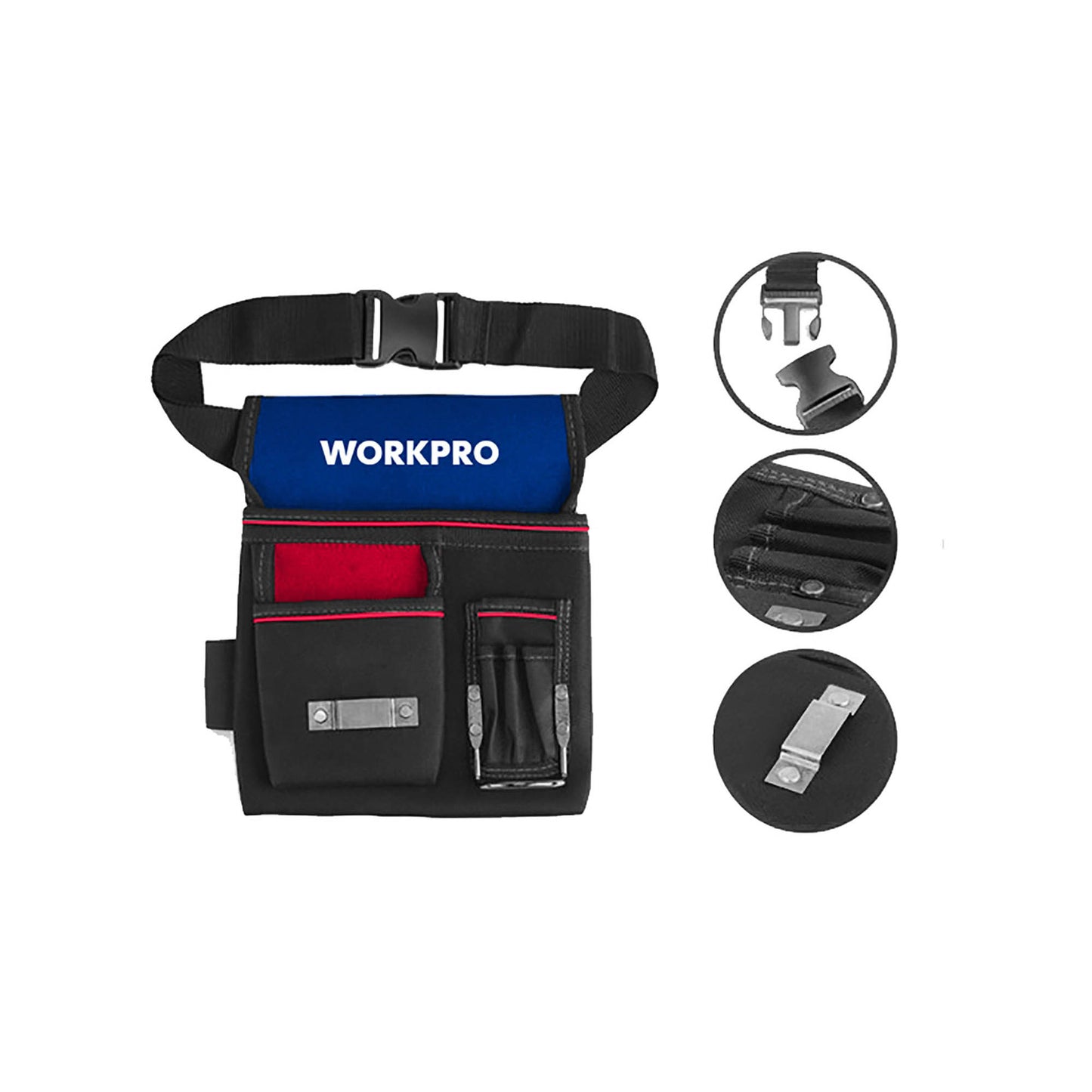 WorkPro WP281017 Θήκη Ζώνης Εργαλείων 260x300mm (Δεν Περιέχει Εργαλεία)