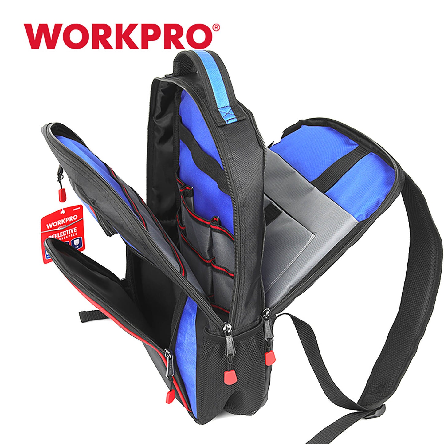 WorkPro WP281028 Τσάντα Εργαλείων Backpack (Δεν Περιέχει Εργαλεία)