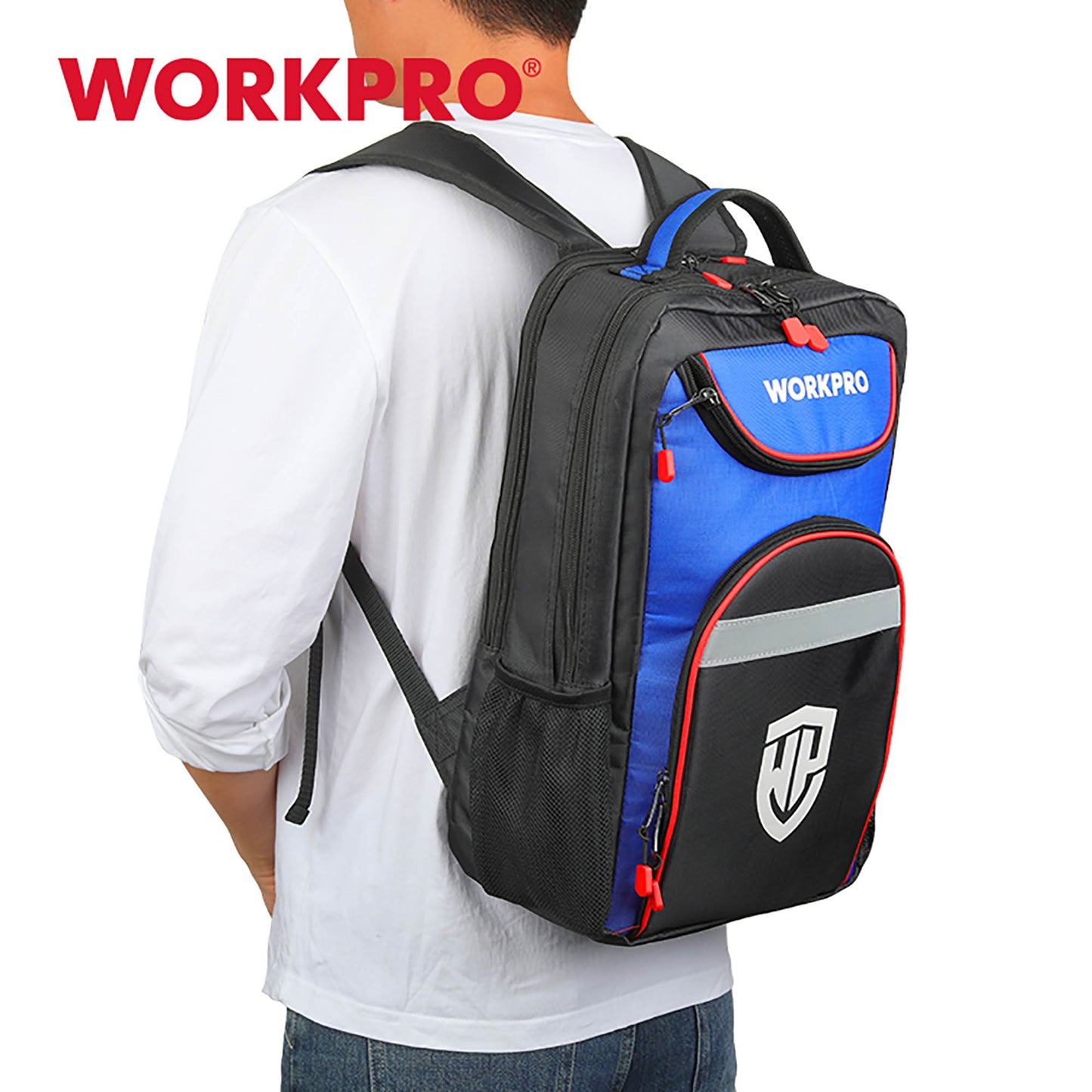 WorkPro WP281028 Τσάντα Εργαλείων Backpack (Δεν Περιέχει Εργαλεία)