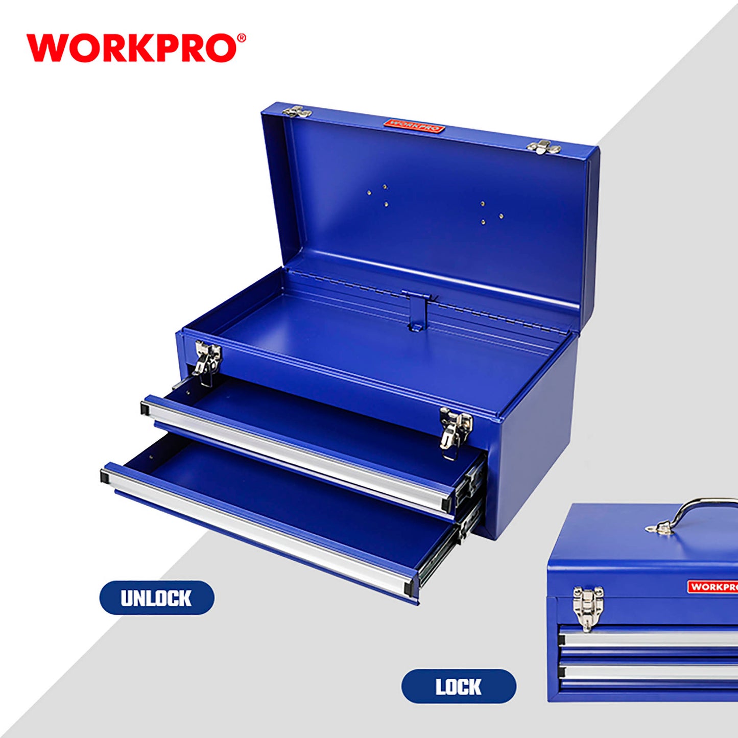 WorkPro Εργαλειοθήκη Μεταλλική