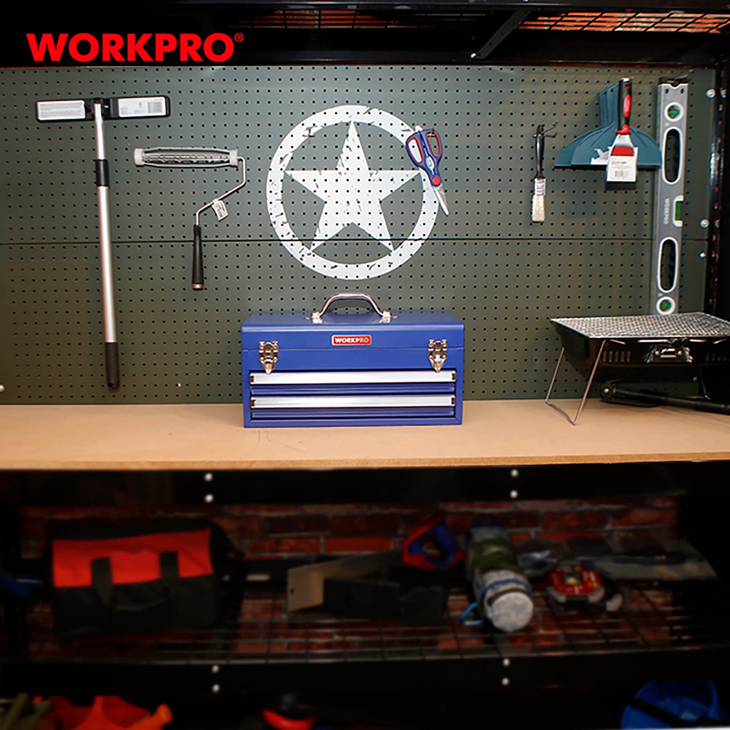 WorkPro Εργαλειοθήκη Μεταλλική