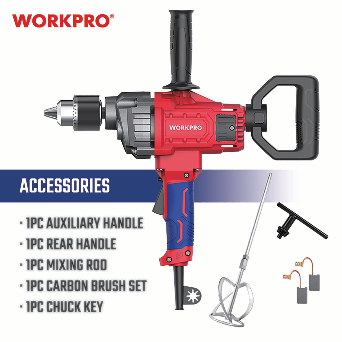 WorkPro WP470008 Ηλεκτρικό Δράπανο 1200W