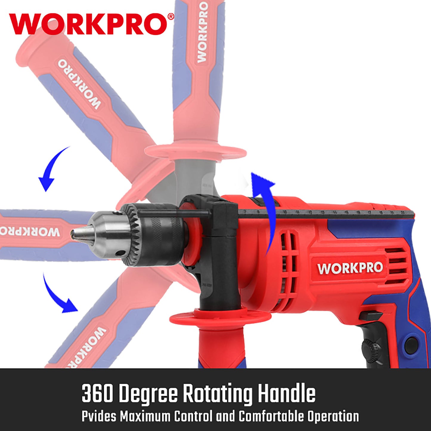 WorkPro WP470200CE Δράπανο Κρουστικό Ηλεκτρικό 710W