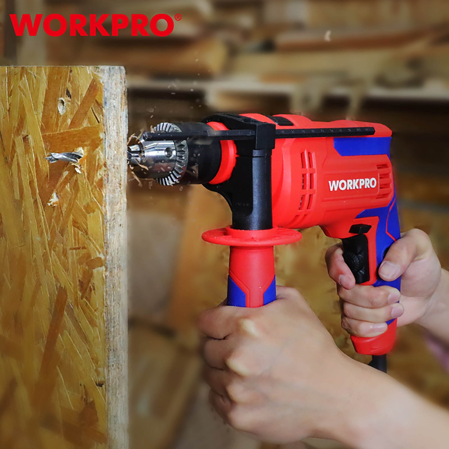 WorkPro WP470200CE Δράπανο Κρουστικό Ηλεκτρικό 710W