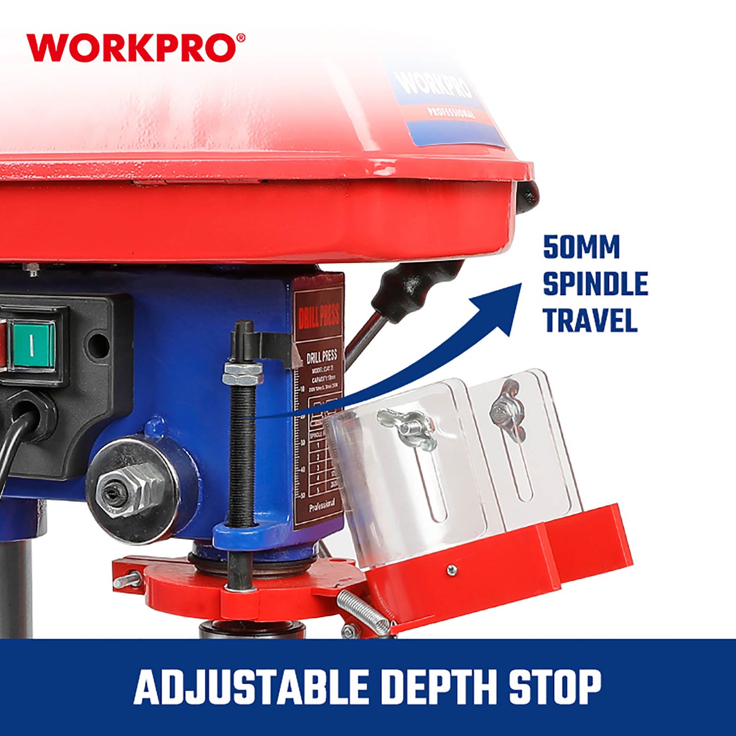 WorkPro WP483001 Δράπανο Κολωνάτο 350W