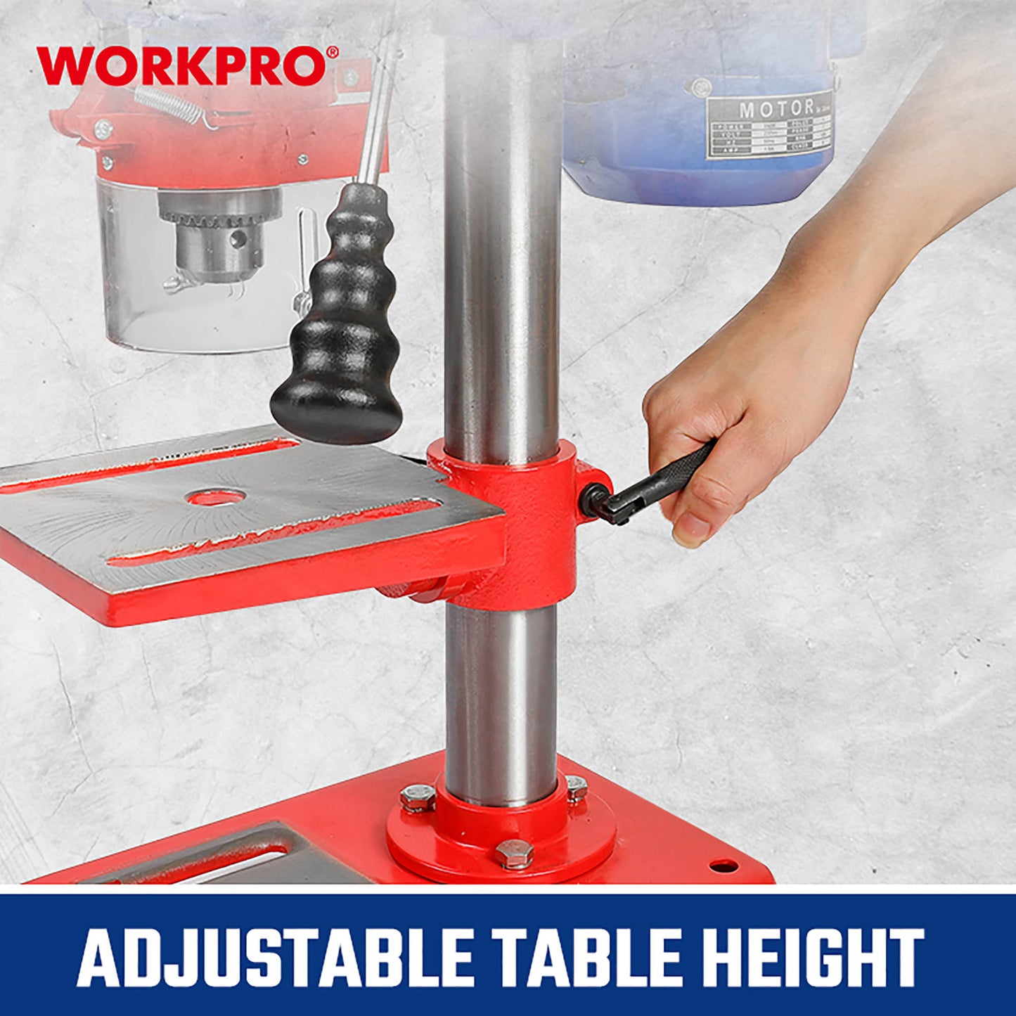 WorkPro WP483001 Δράπανο Κολωνάτο 350W