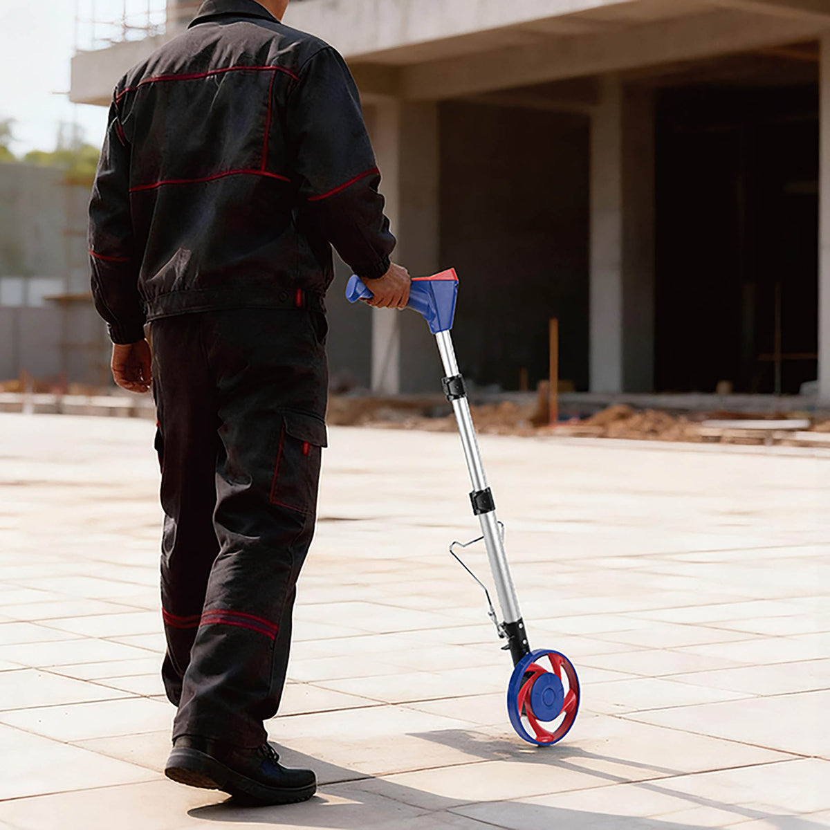 WorkPro WP263008 Ψηφιακός Τροχός Μέτρησης Απόστασης Πτυσσόμενος Φ159mm