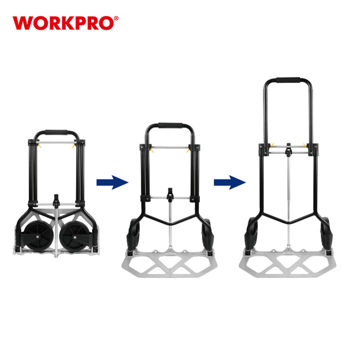 WorkPro WP285029 Καροτσάκι Δίτροχο Αλουμινίου (475*250mm)
