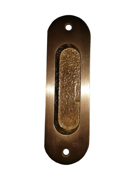 Χούφτα Ορειχάλκινη Οβάλ 35*120mm