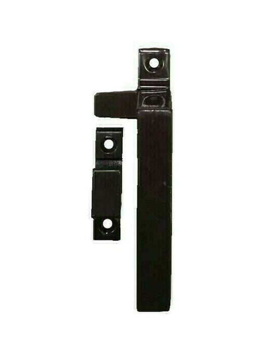 Νεοξάλ Χειρολαβή Παραθύρων Αλουμινίου Περιστρεφόμενη με Βιδάκι Άλλεν 4*13cm (Κέντρα Βιδών 45mm)