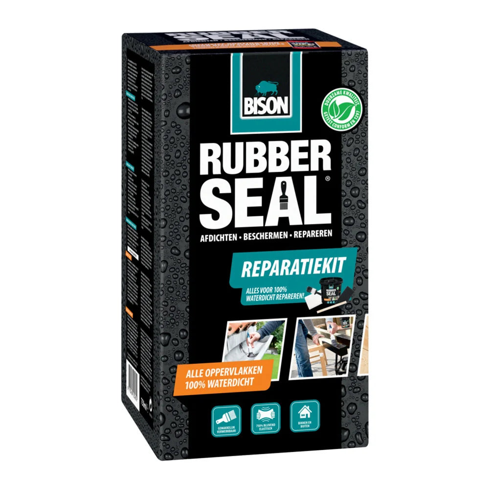 Bison Rubber Seal Κιτ Επιδιόρθωσης Μαύρο 750ml