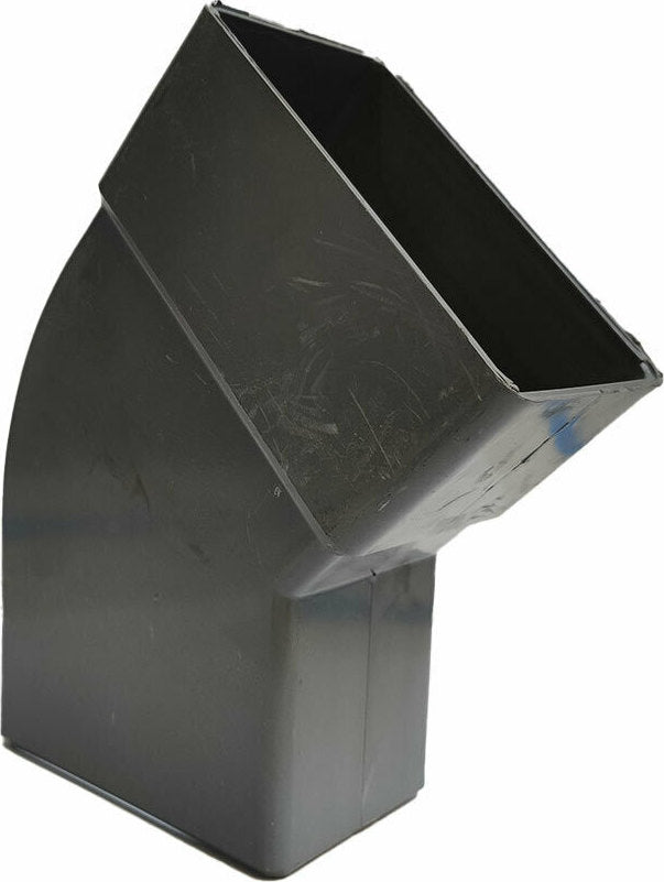 Fasoplast Γωνία Υδροροής PVC Γκρι 6*10