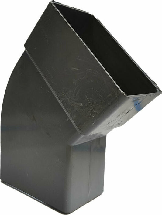 Fasoplast Γωνία Υδροροής PVC Γκρι 6*10