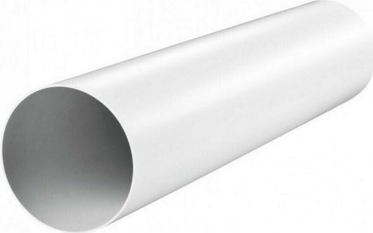 Fasoplast Σωλήνα Απορροφητήρα PVC Λευκή 1m