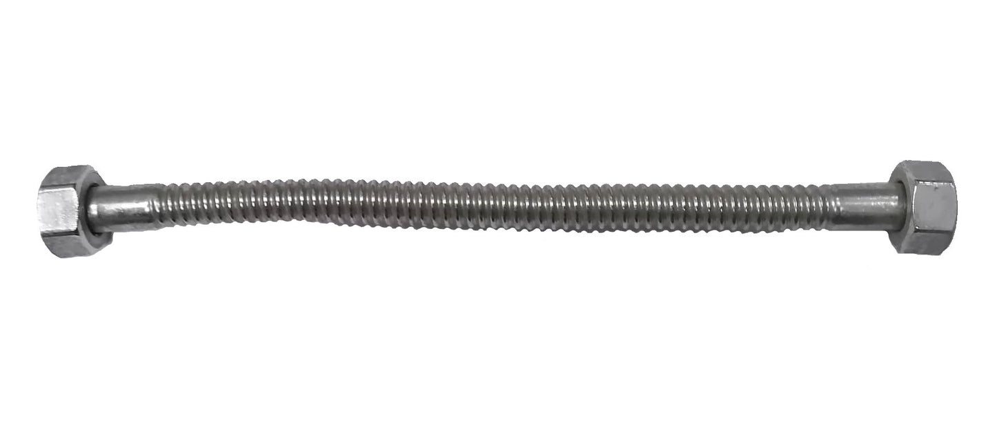 Σπιράλ Συνδέσεως Δύσκαμπτο Inox Ασημί 1/2"