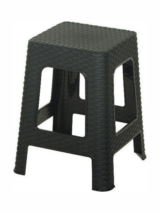 Σκαμπό Πλαστικό Rattan 28*28*45mm