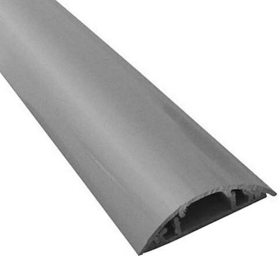 Κανάλι Δαπέδου Βιδωτό Πλαστικό Γκρι 2m