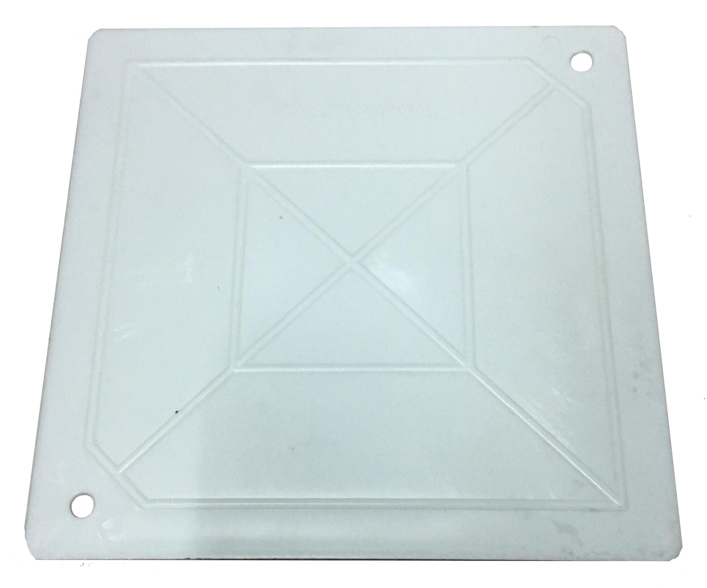 Καπάκι για Ηλεκτρολογικό Κουτί Πλαστικό Λευκό